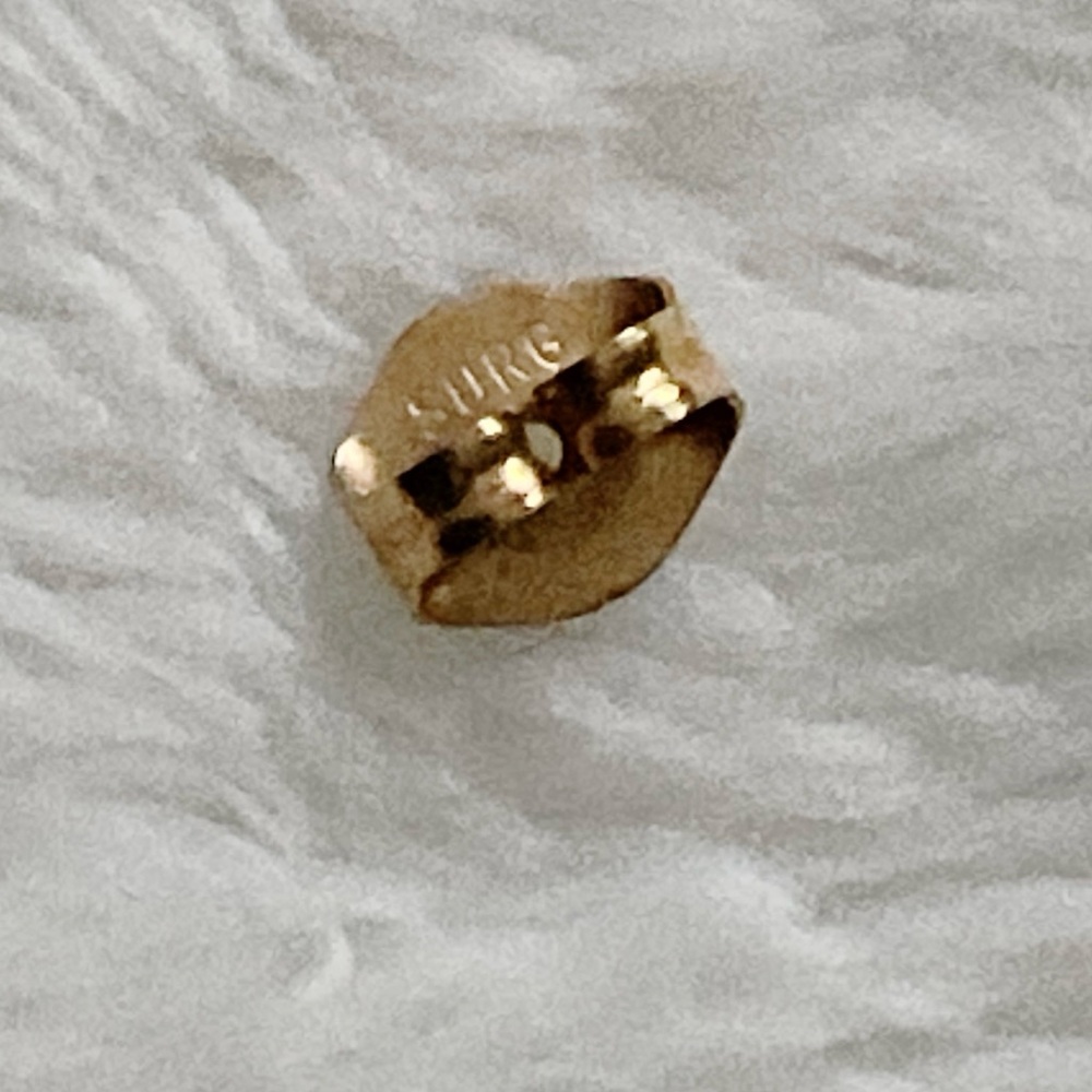 Vintage Gold-Tone Huggie Hoop Earrings – 2 Pair Set – Mini & Small - Picture 8 of 11